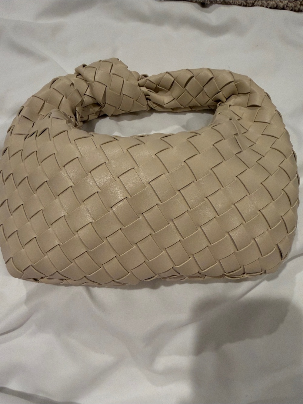 Urban Expressions Oatmilk Woven Tracy Bag